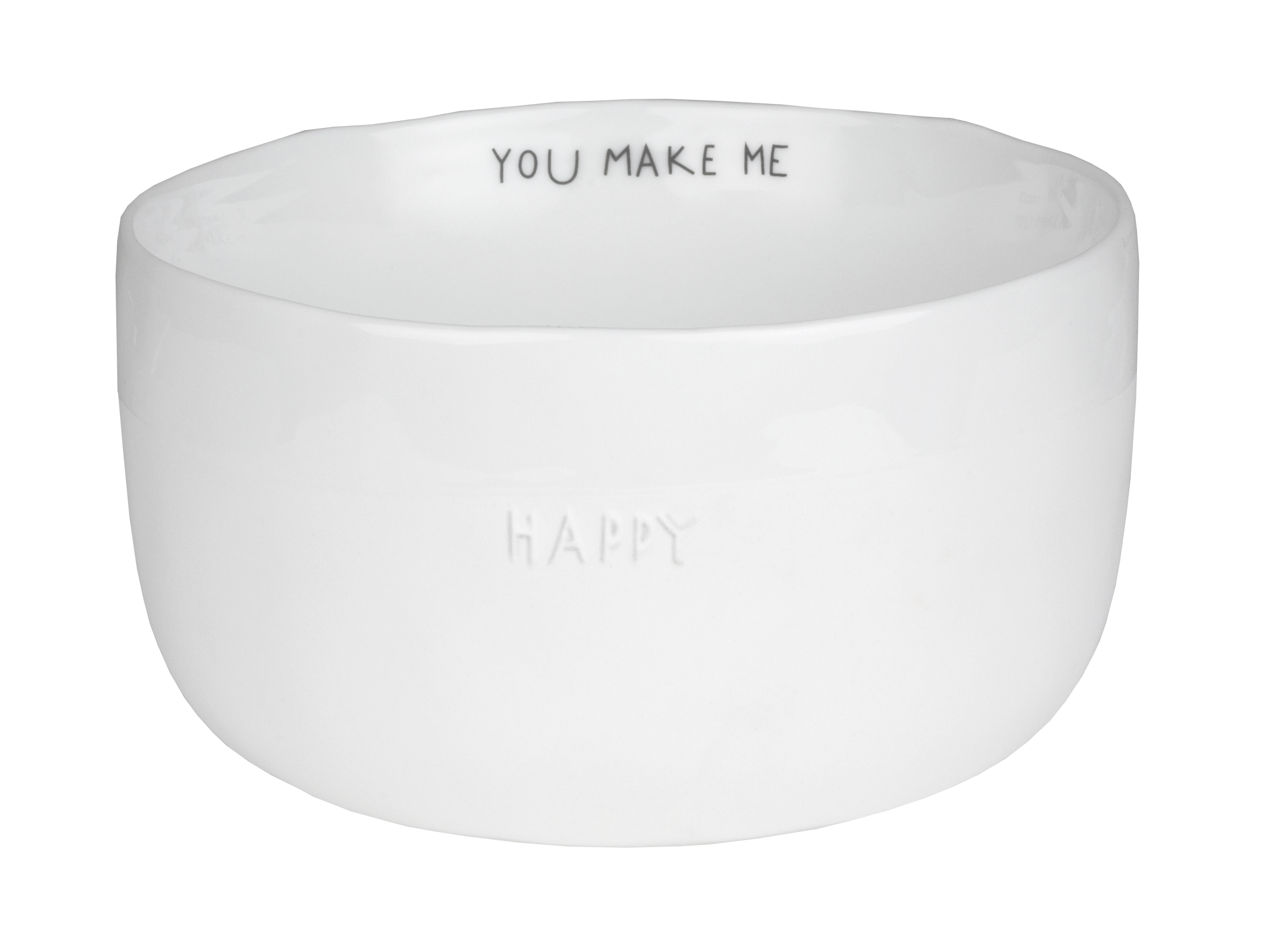 Räder You Make Me Happy Porcelain Cereal Bowl