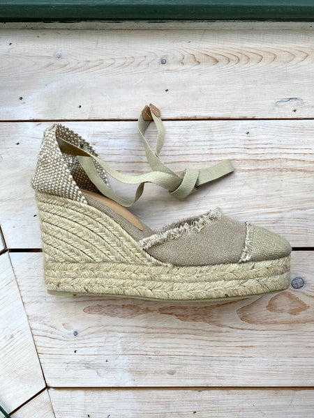 Castaner Catalina Espadrilles - 11cm - Sand