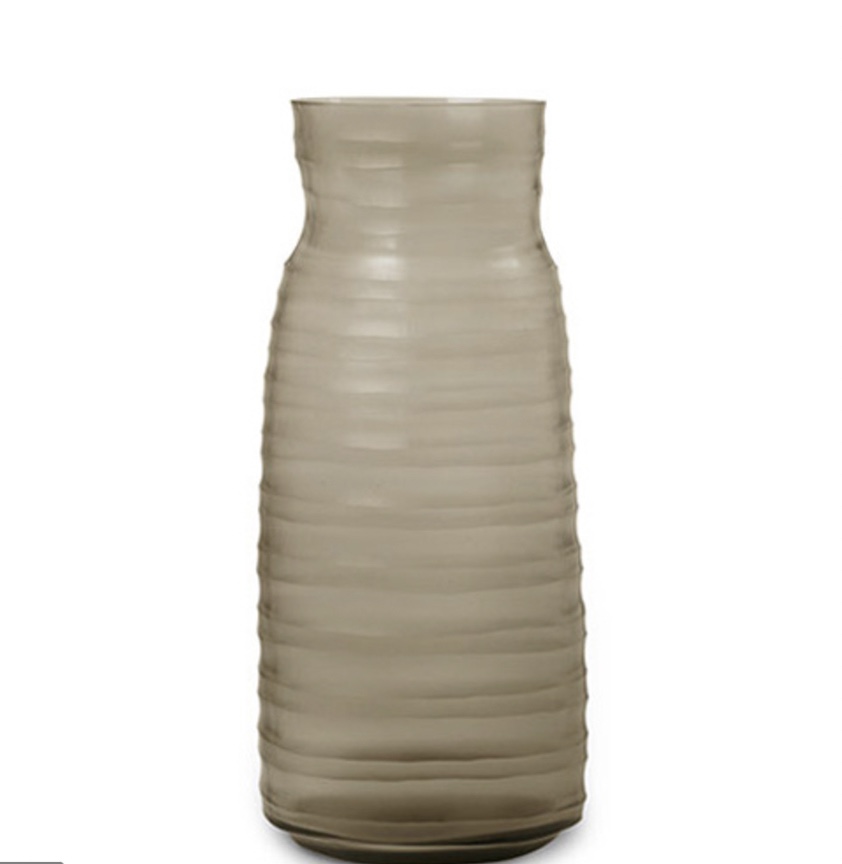 Guaxs Mathura Tall Smoke Grey Vase