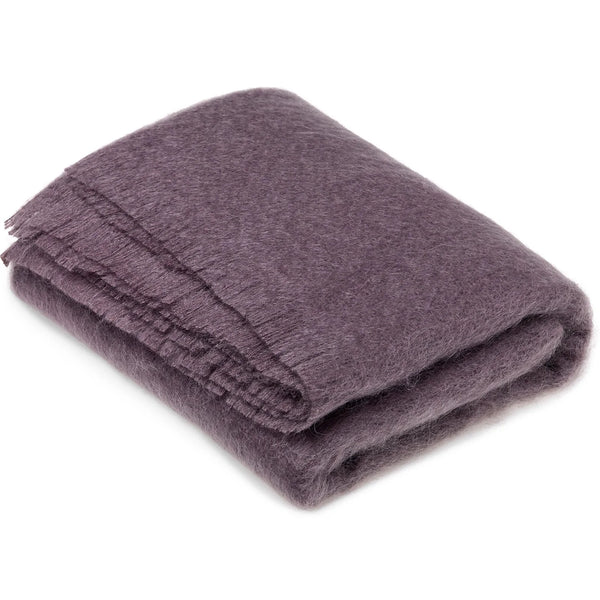 Mohair Throw | Plum