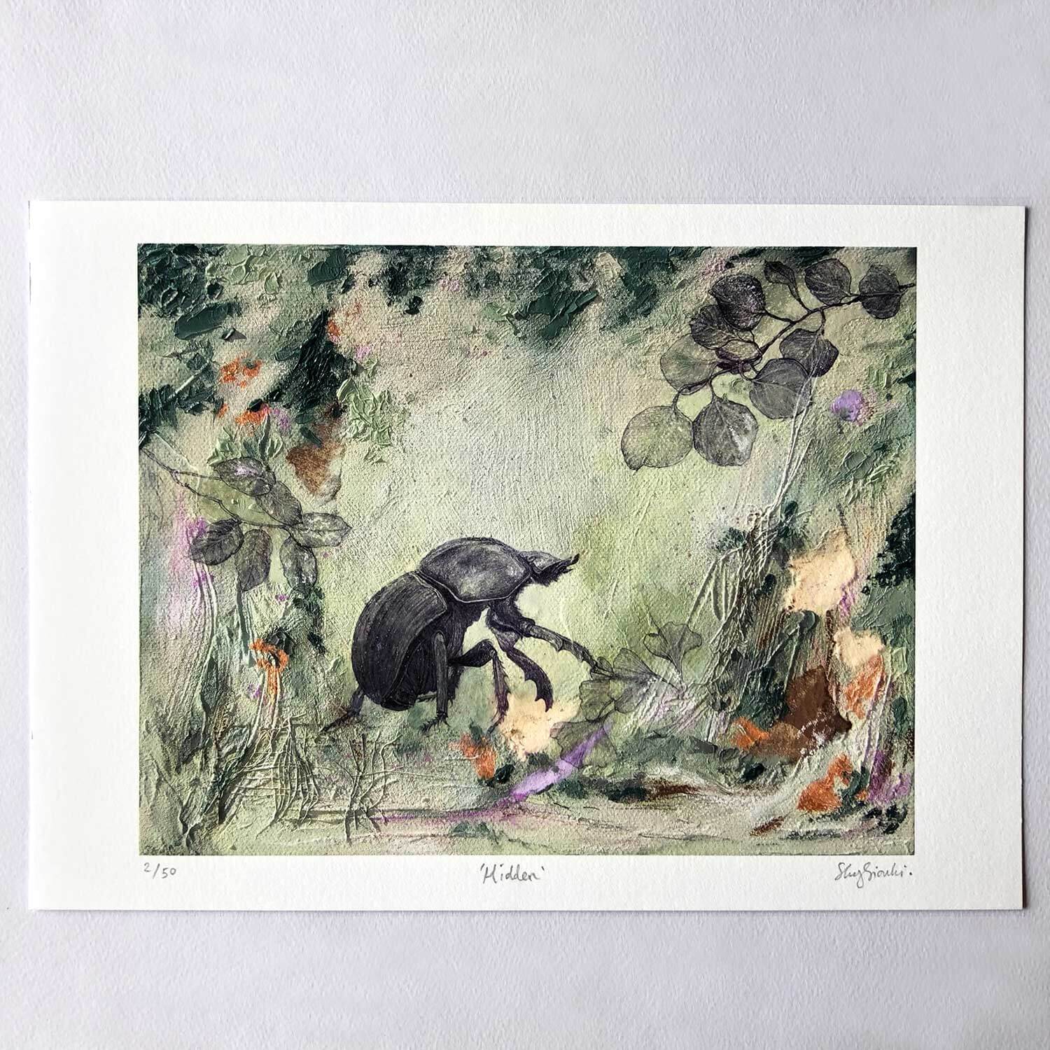 sky siouki Hidden - Limited Edition Art Print