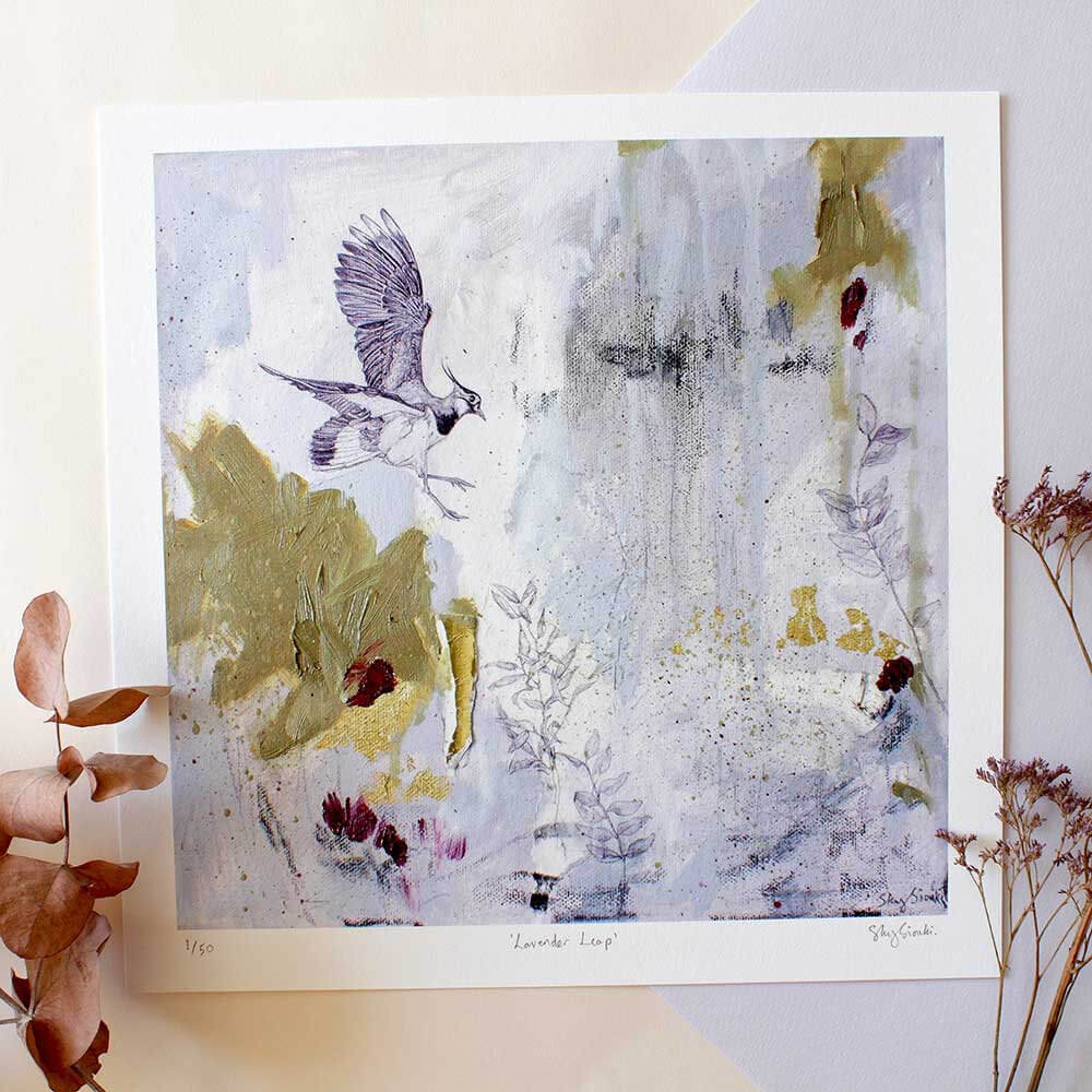 sky siouki Lavender Leap – Limited Edition Giclee Print