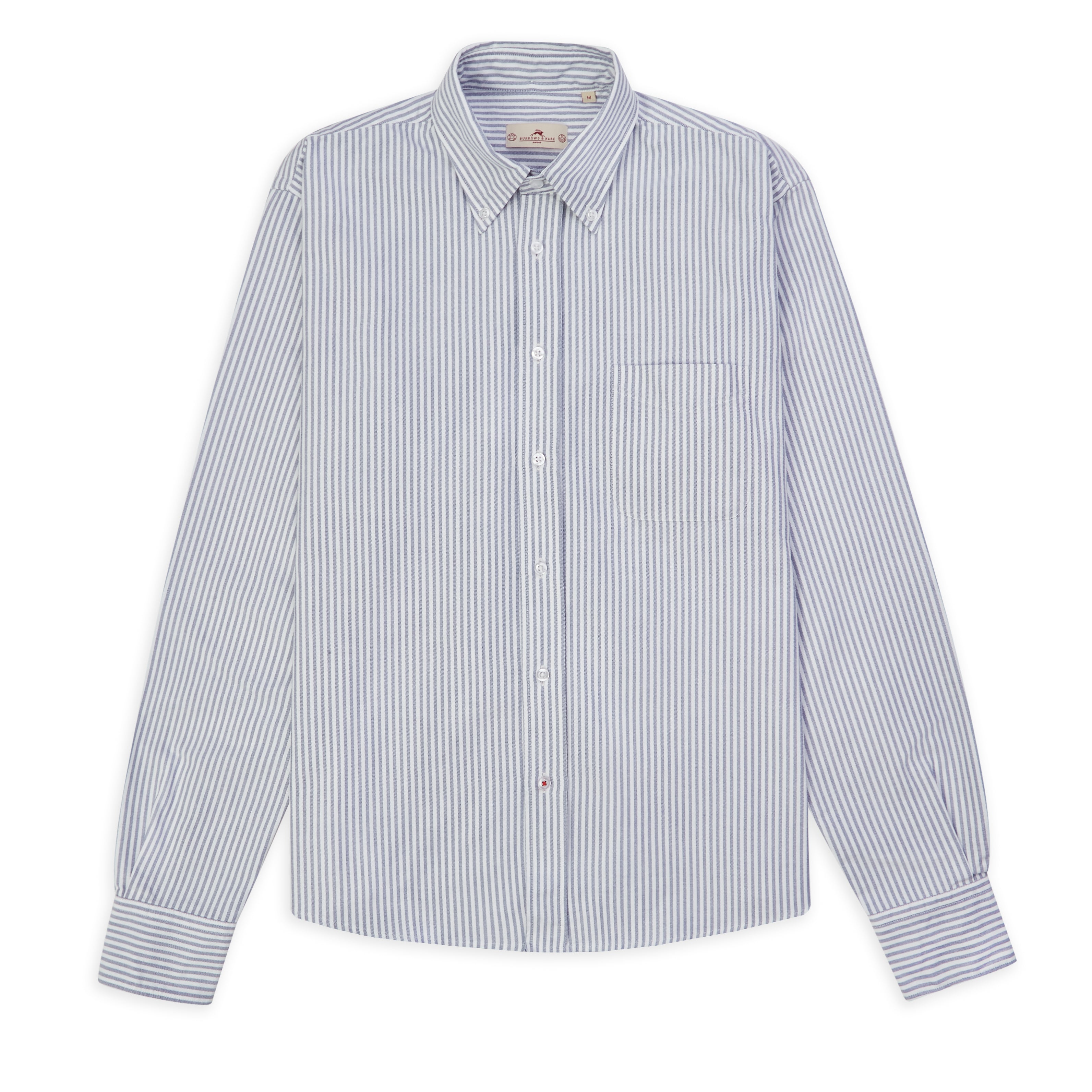 Burrows & Hare  Oxford Button-down Shirt - Stripe