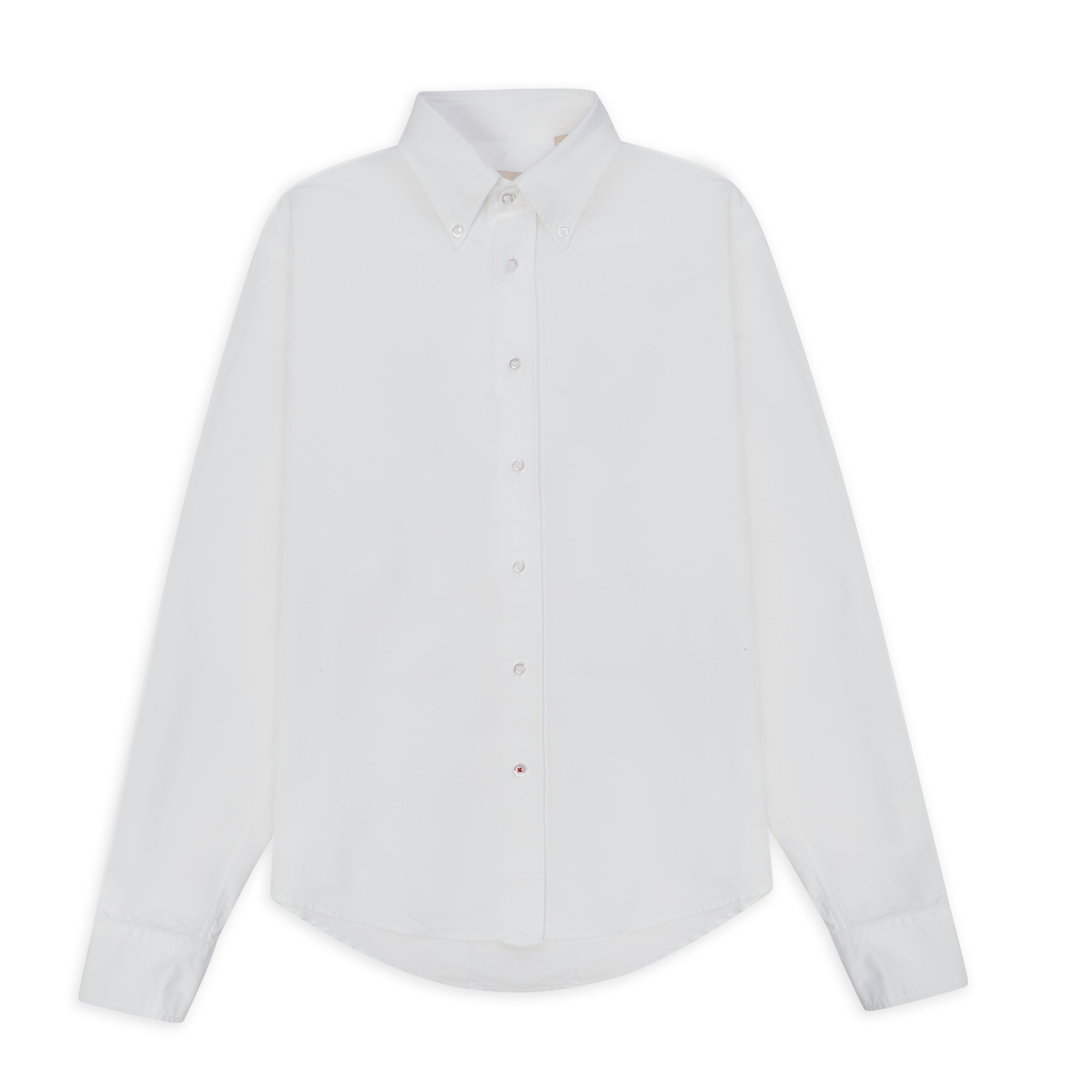 Burrows & Hare  Oxford Button-down Shirt - White