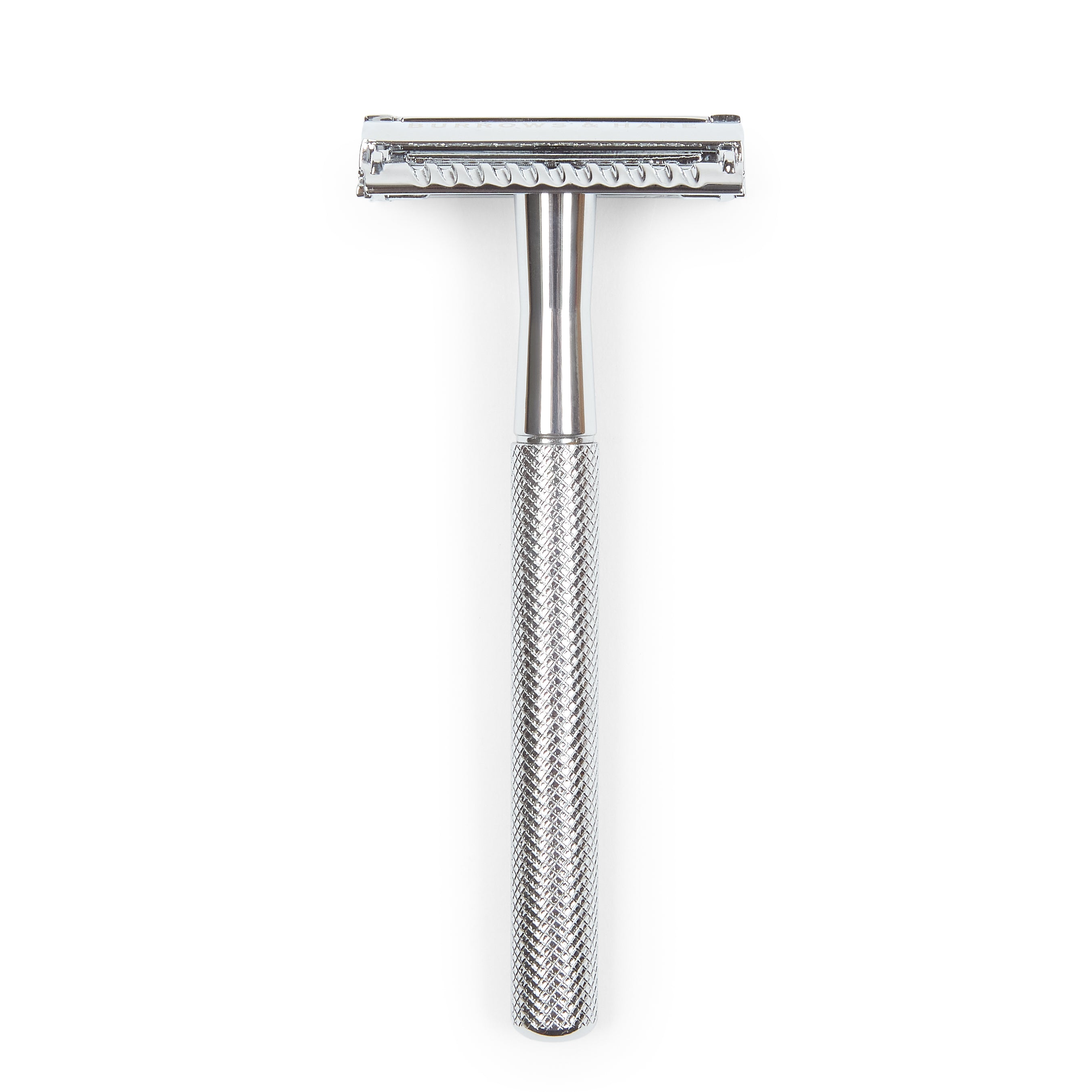 Burrows & Hare  Butterfly Double Edge Safety Razor - Silver