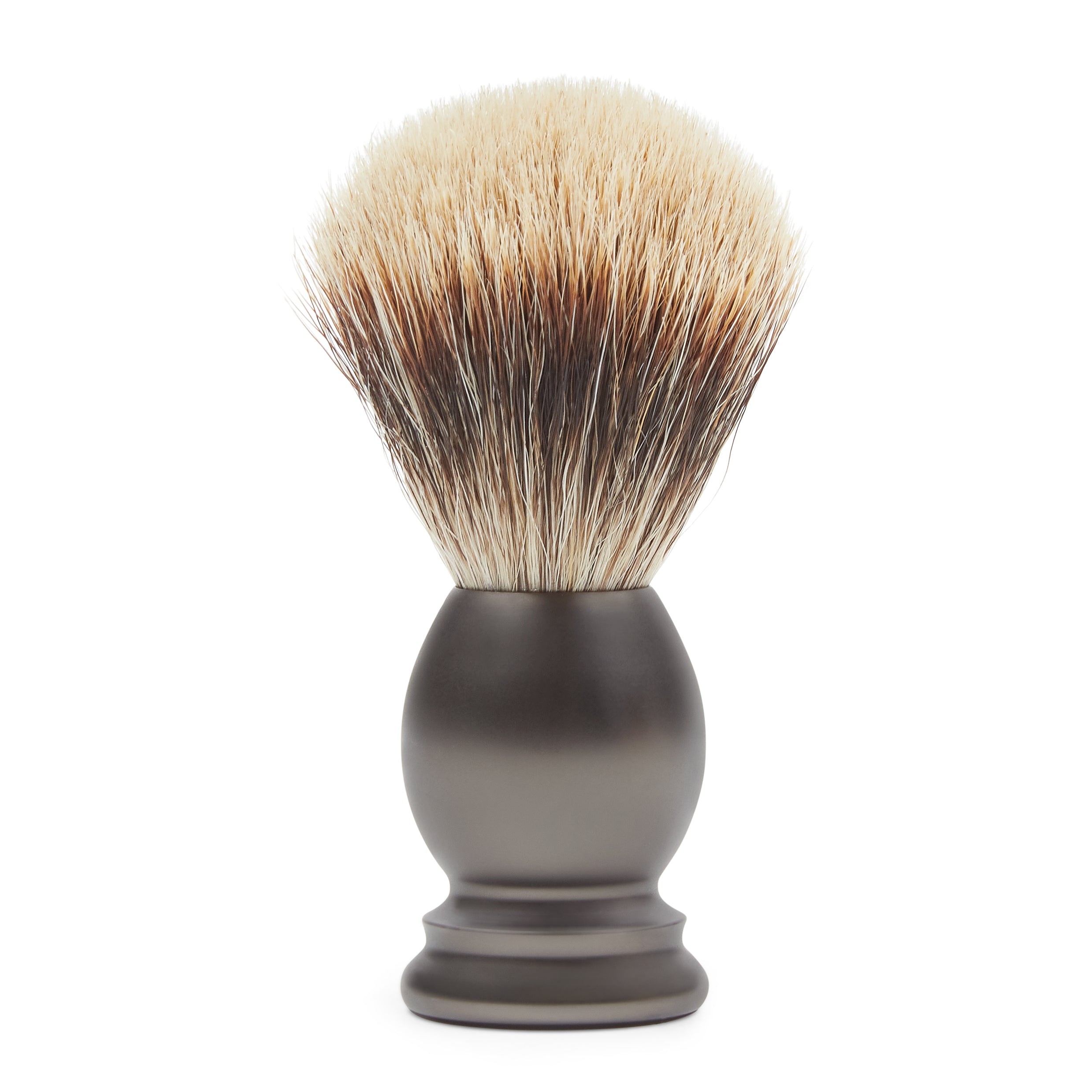 Burrows & Hare  Silvertip Badger Bristle Shaving Brush - Matte Grey