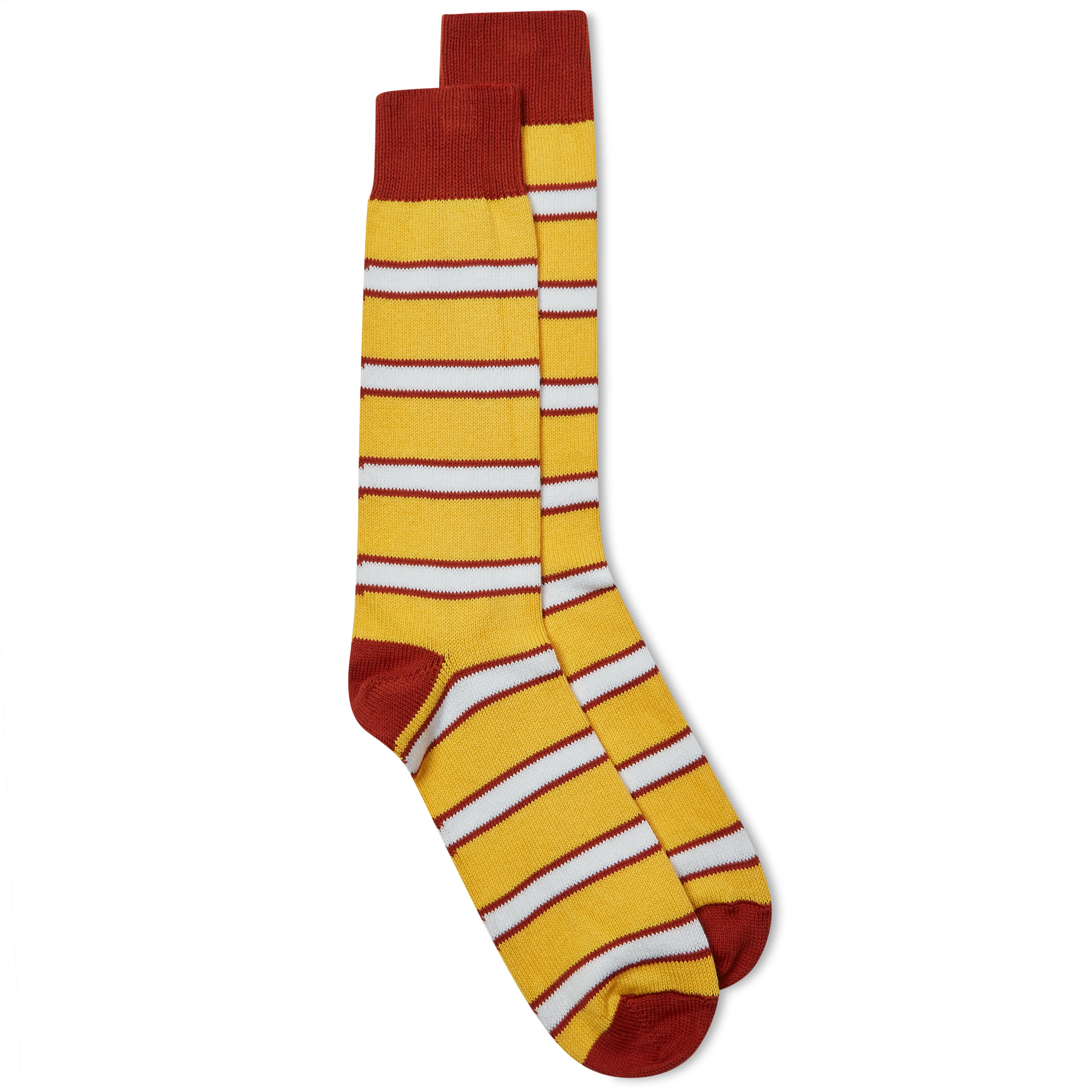 Stripe Socks Gold