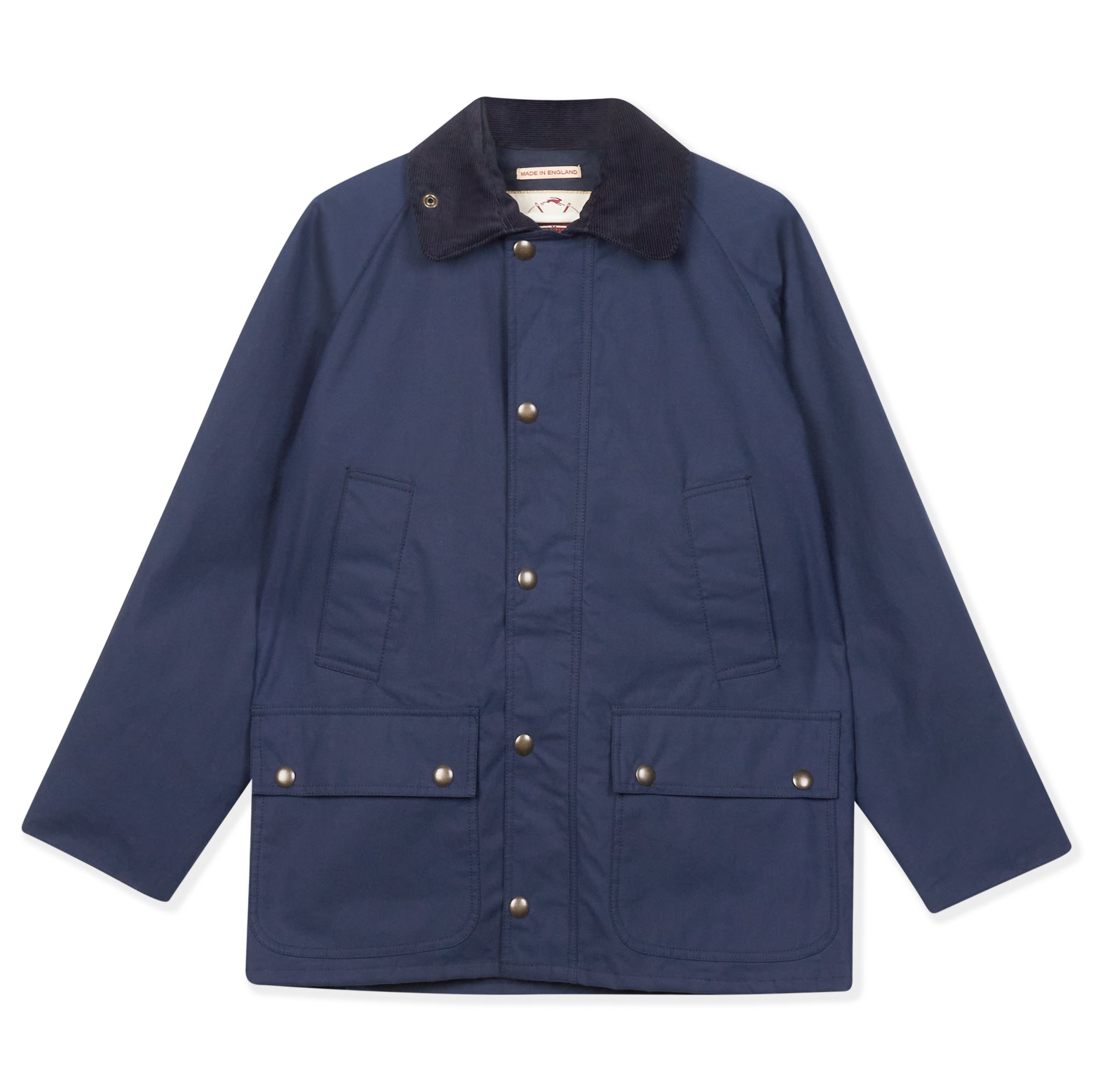 Trinity Wax Jacket Navy