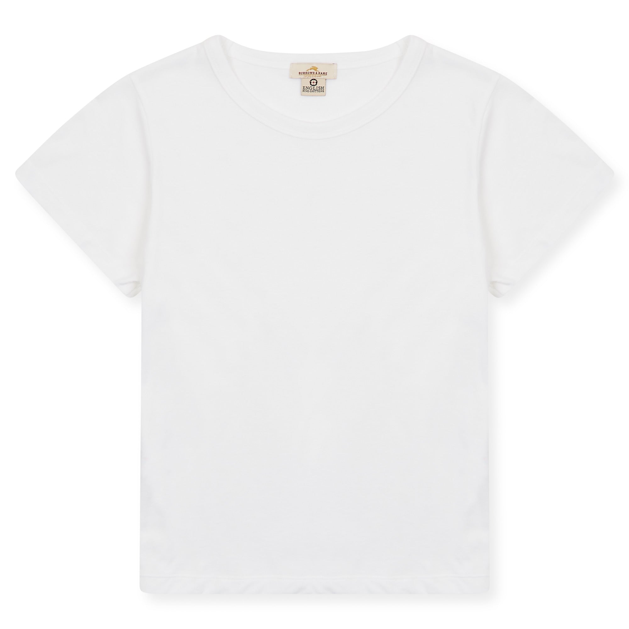 Burrows  &  Hare Women’s White T Shirt