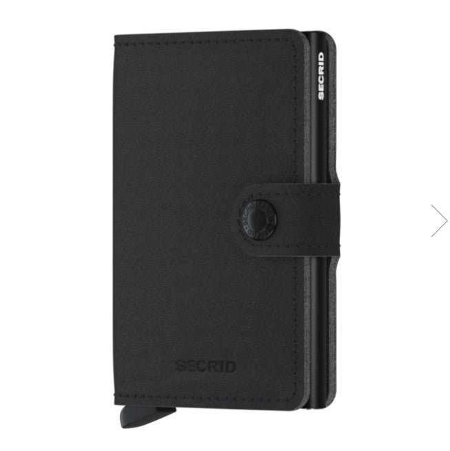 Secrid Miniwallet Yard Vegan Black