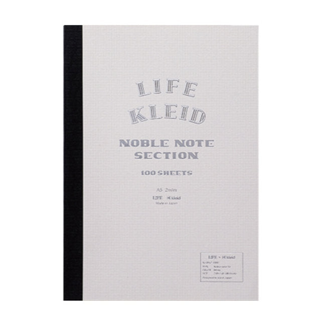 Life Japan Life x Kleid Japanese Noble Notebook A5 - White