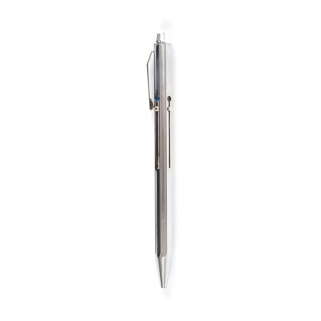 Hightide Japanese Metal 4 Colour Changing Pen - Silver