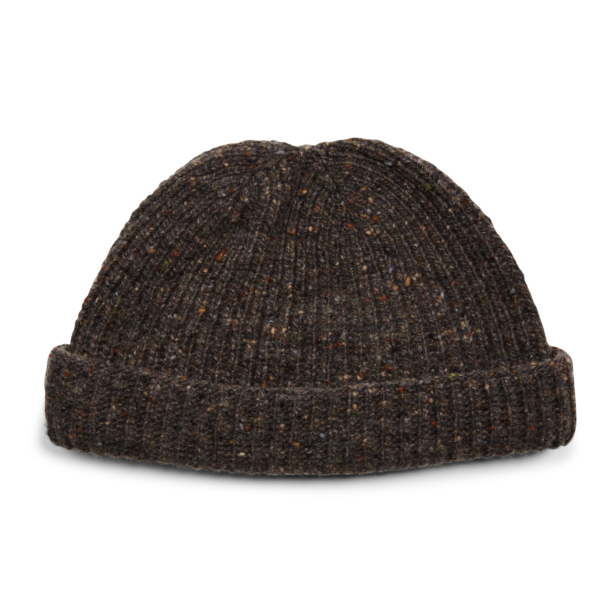 Burrows & Hare  Donegal Beanie Hat - Charcoal