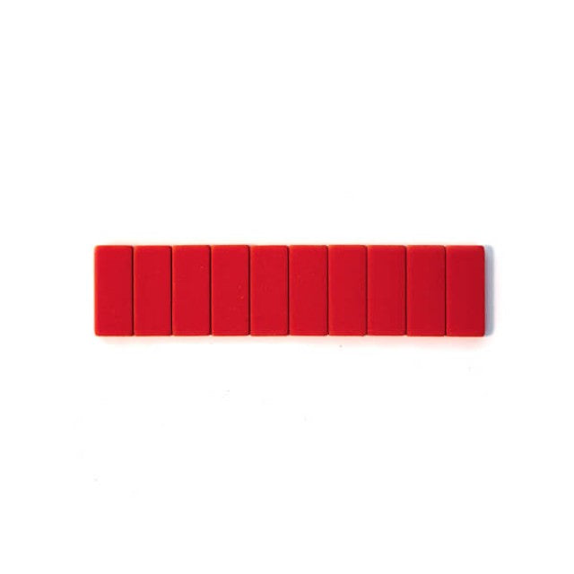 BLACKWING Replacement Erasers Pack Of 10 - Red