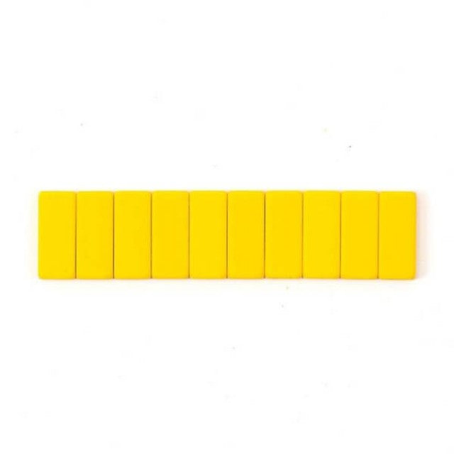 BLACKWING Replacement Erasers Pack Of 10 - Yellow
