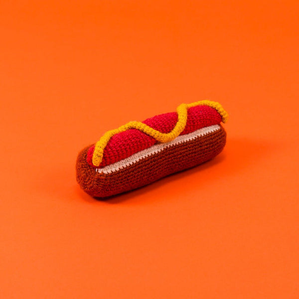 Ware of the Dog Hot Dog Toy