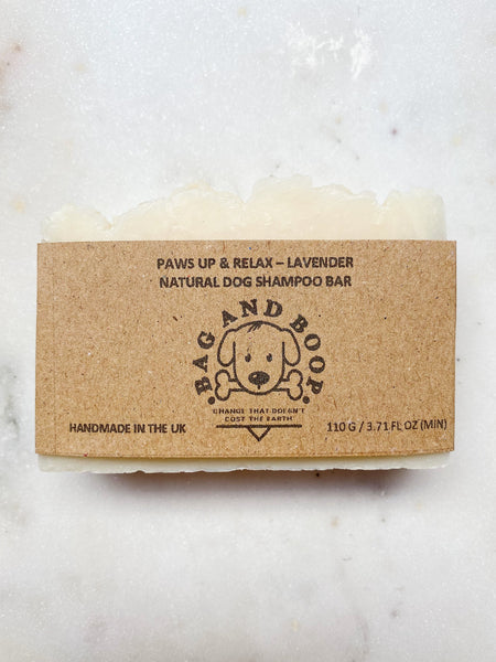 Bag And Boop Paws Up & Relax Natural Dog Shampoo Bar