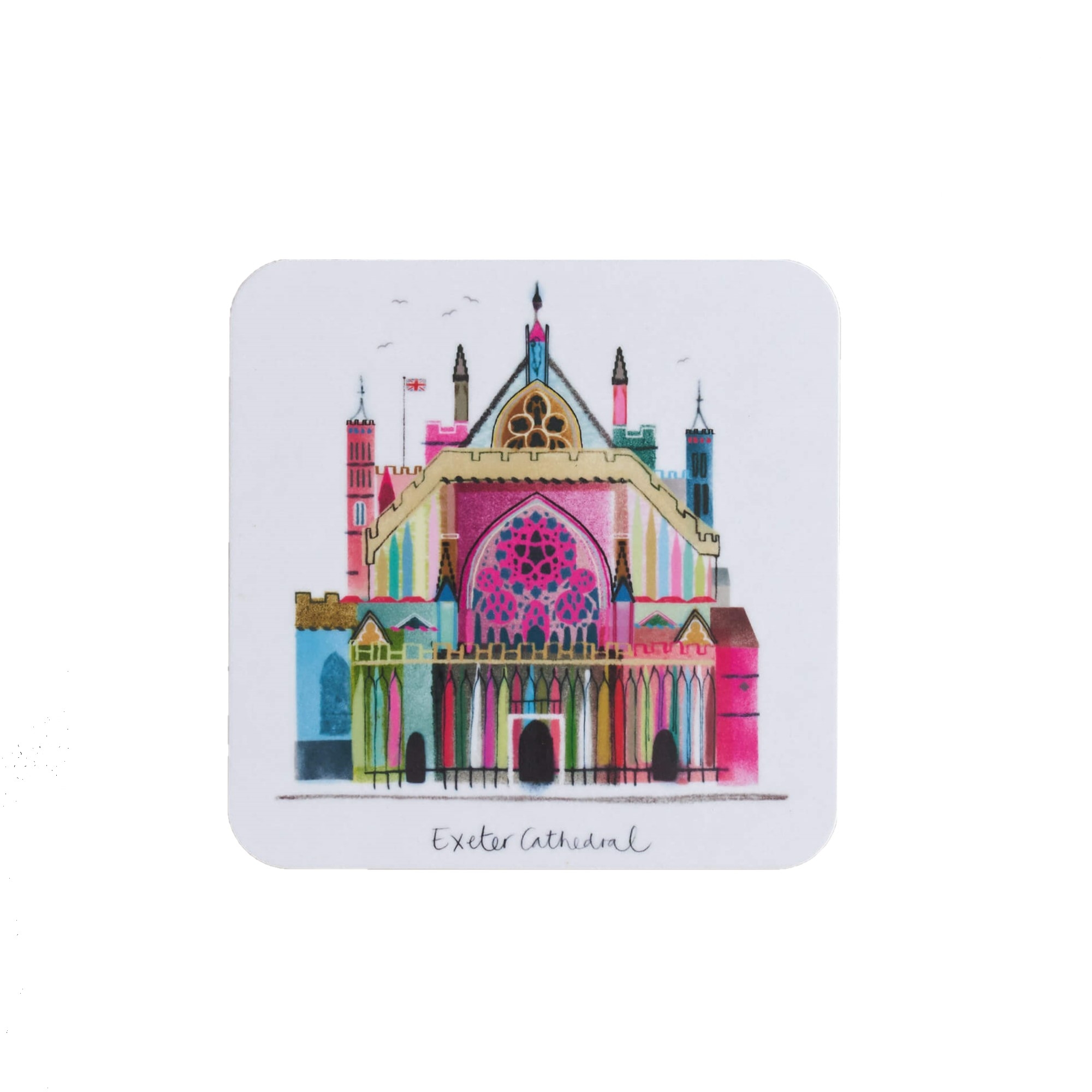 Exeter Cathedral Coaster