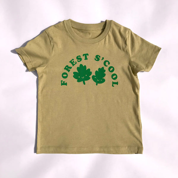 ANNUAL STORE Forest S'cool T Shirt - Sage / Clover