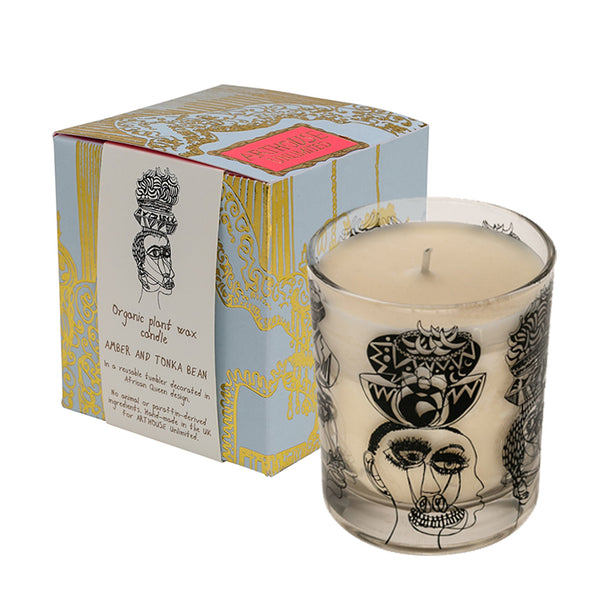 ARTHOUSE Unlimited Figureheads Scented Organic Candle (amber And Tonka Bean)