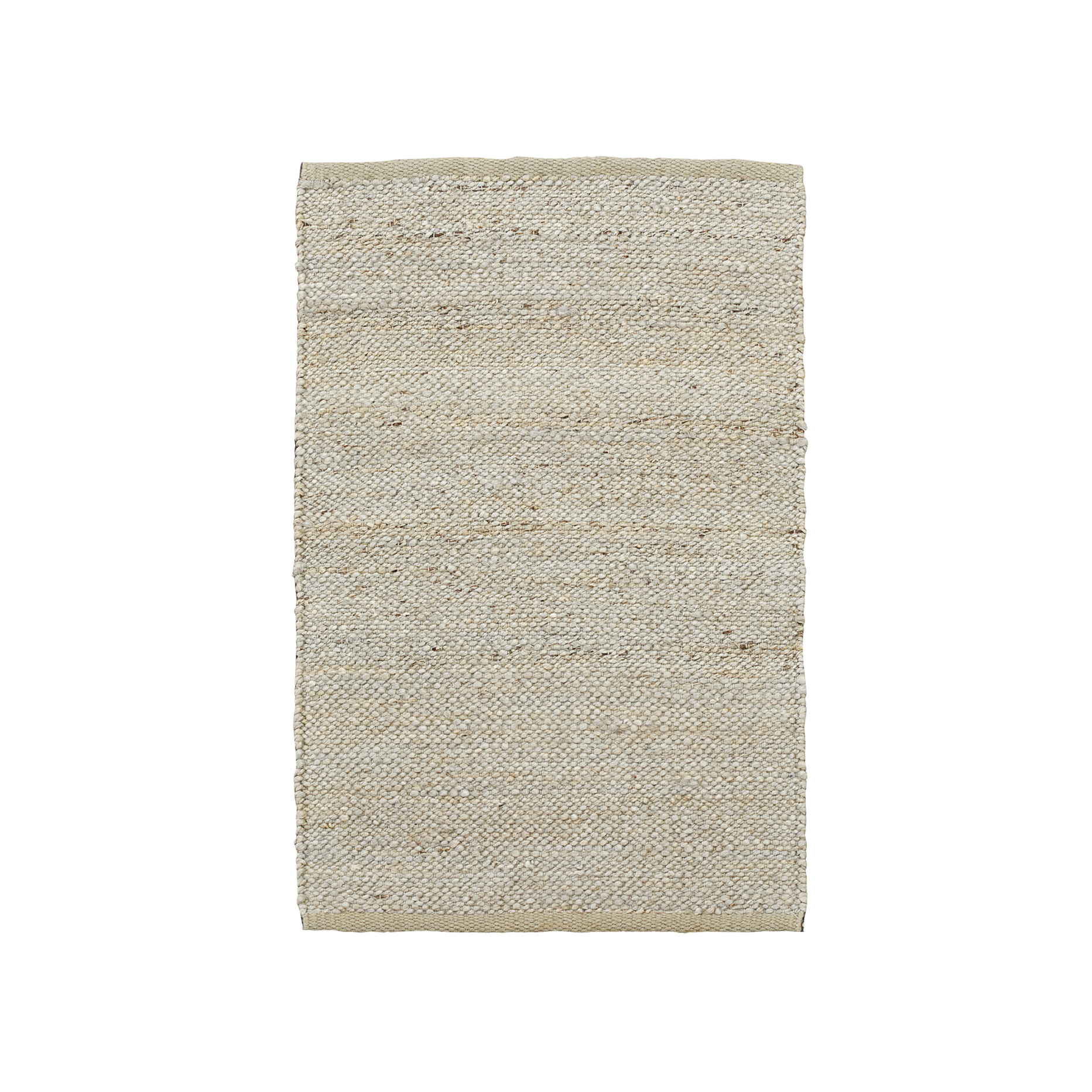 Light Grey Hempi Rug - 60x90