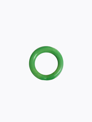 Grete Glass Ring - Green