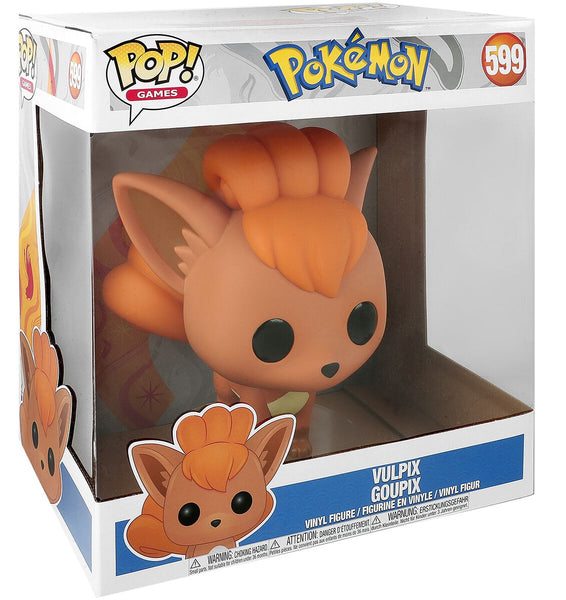 Pop! Vinyl Games Figure Jumbo 10" Pokemon 599 Vulpix