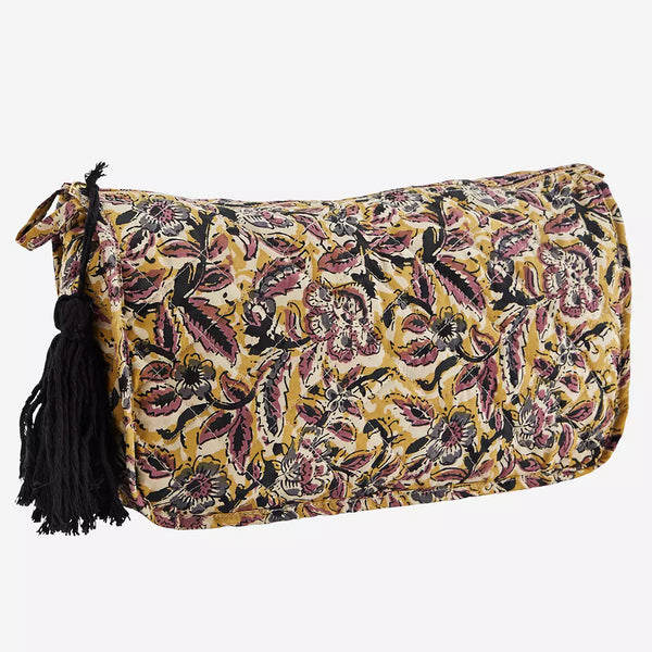 Printed Washbag with Tassel