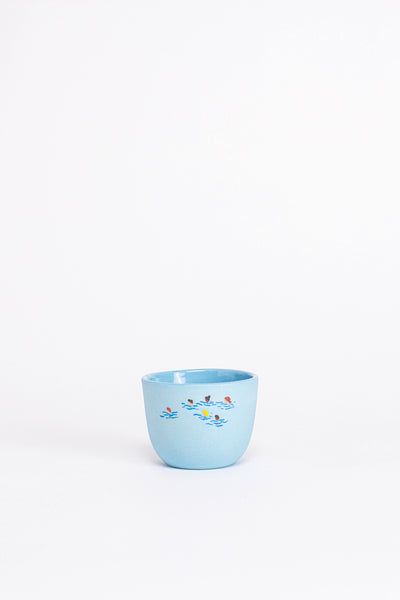 Small Cup - Blue - Swimmers