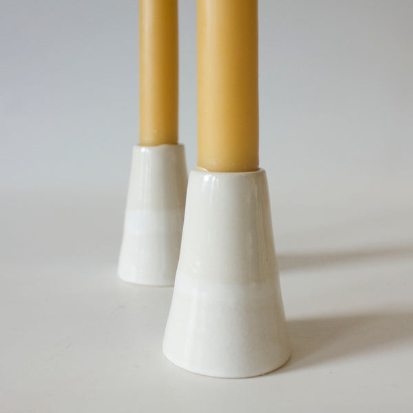 Bowbeer Designs Two-tone Candleholder Cone