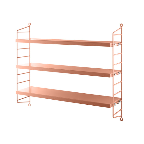 String Pocket Shelf • Blush Pink