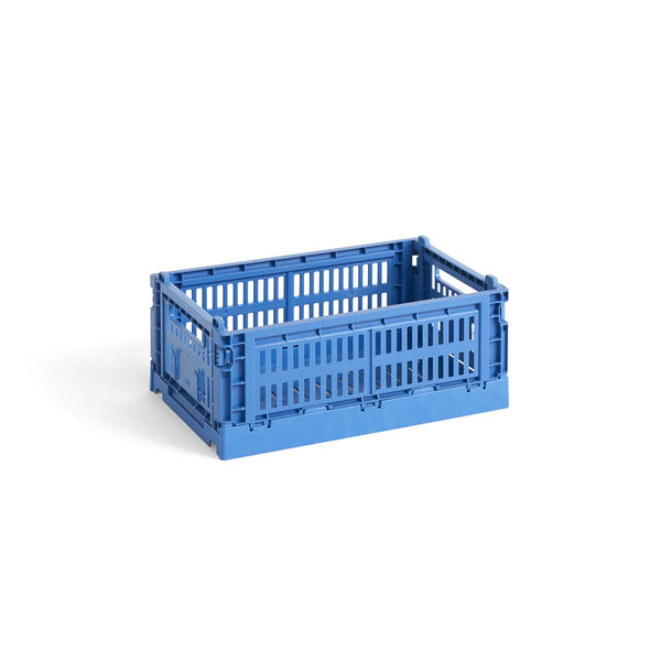 HAY • Electric blue crate S