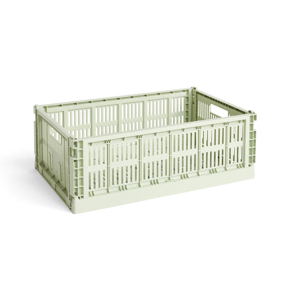 HAY • Mint green crate L