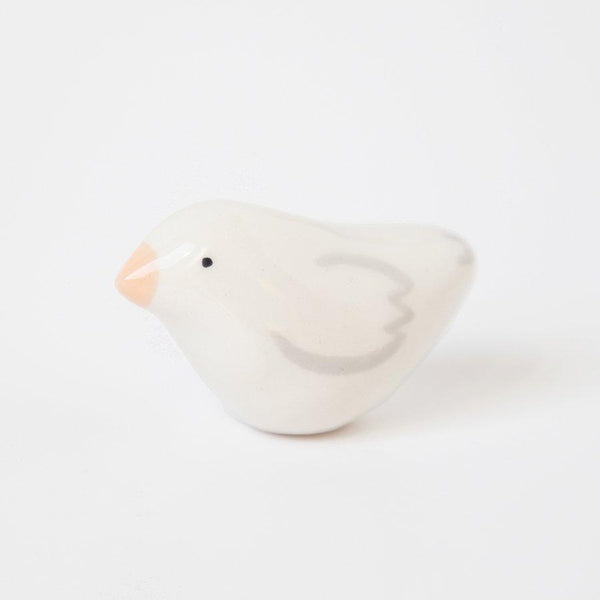L'Atelier Kumo Dodo Toucan • Grigri Mini Oiseau Blanc