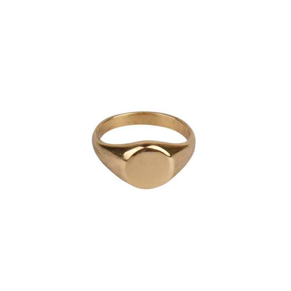 À La • Golden Signet Ring