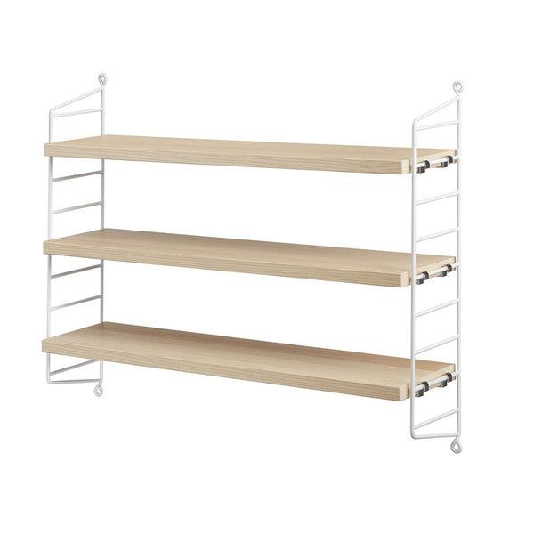 String Pocket Shelf • Ash / White