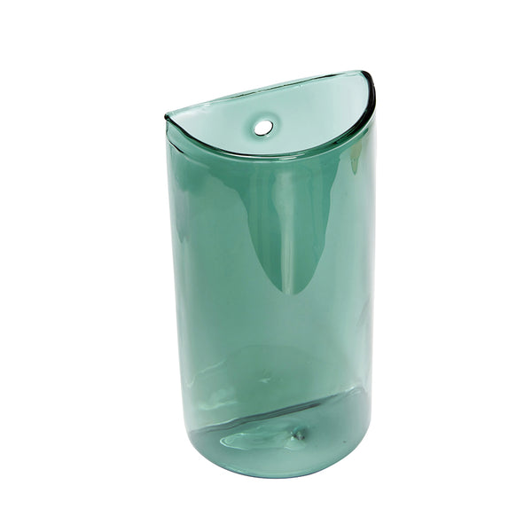 Hubsch • Green Wall Glass Vase