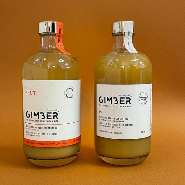 Gimber N°1 Original - Alcohol-free drink with Ginger, Lemon and