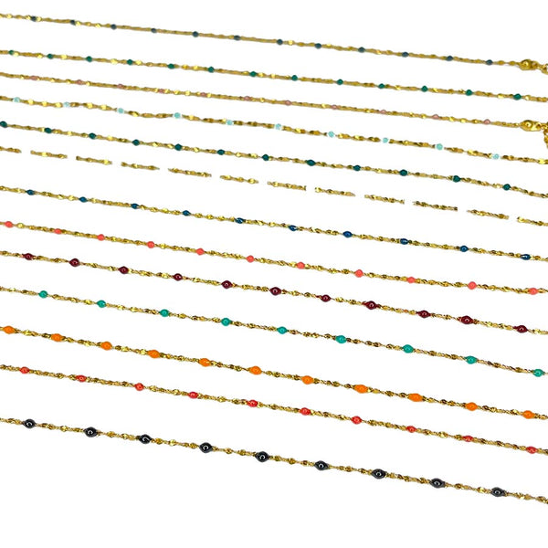 Kagamico • Necklaces With Fine Colored Beads