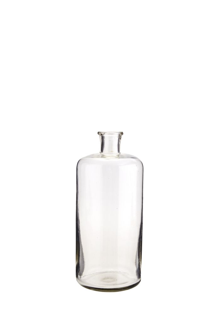 Madam Stoltz Glass Vase D:10x25 cm / 1.5 L