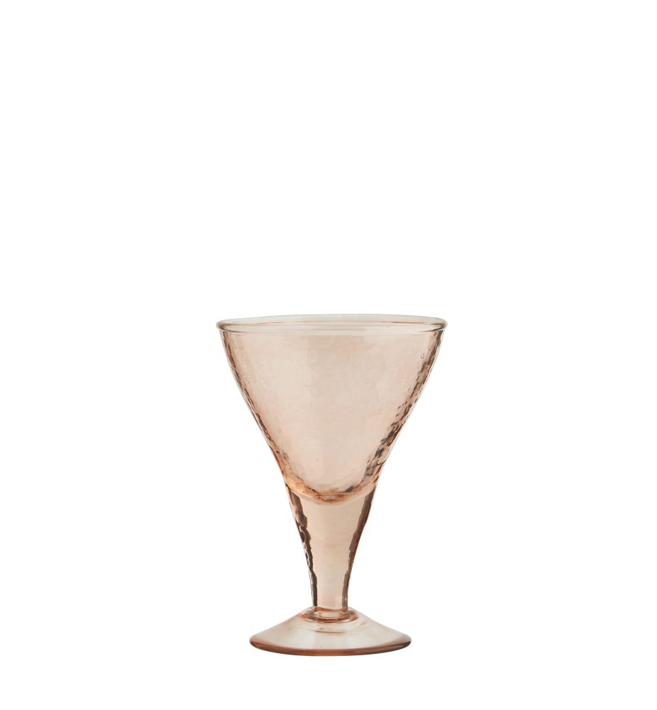 Madam Stoltz Hammered Cocktail Glass