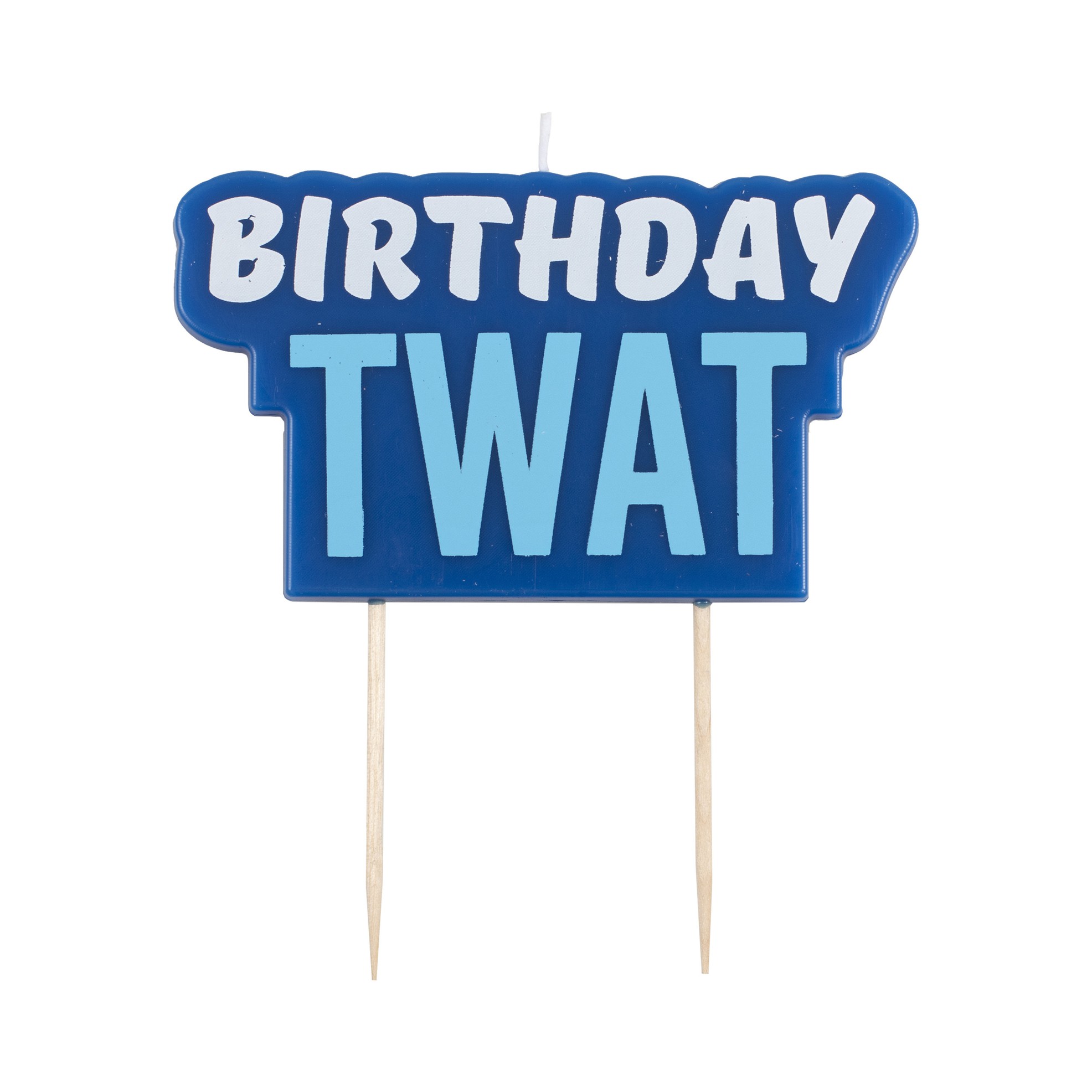 Ginger Ray Birthday Twat Cake Candle