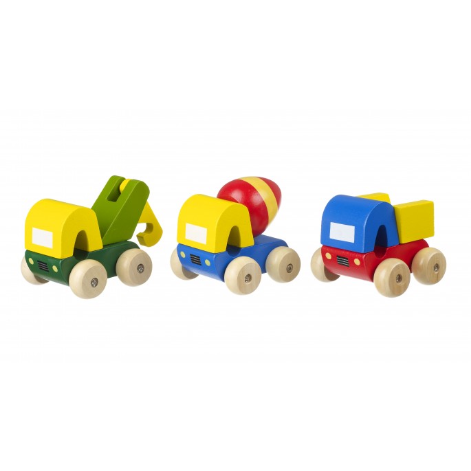 Wooden First Trucks