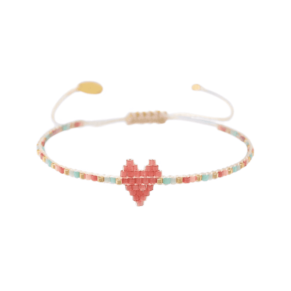 Heartsy Bracelet Pink