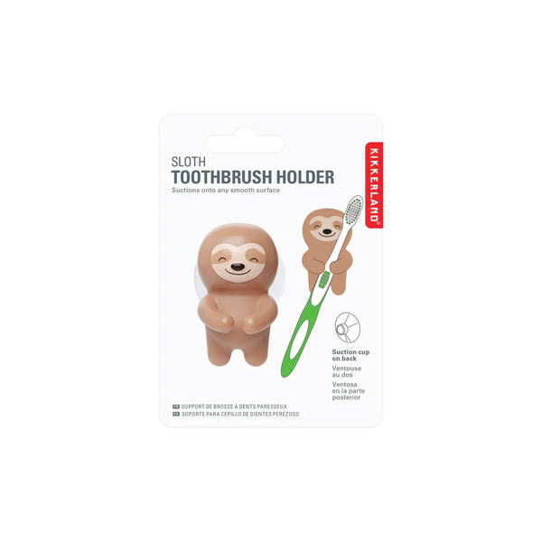 Kikkerland Design Sloth Toothbrush Holder