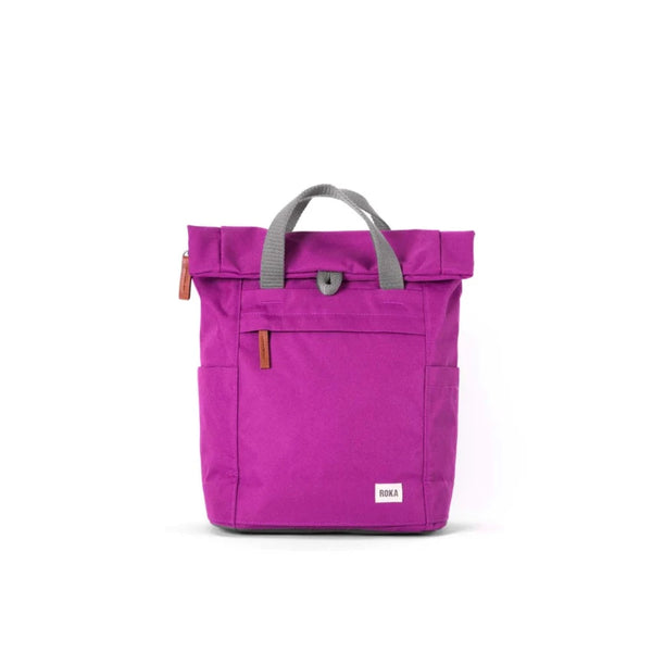 ROKA Finchley A Small Sustainable Backpack - Violet