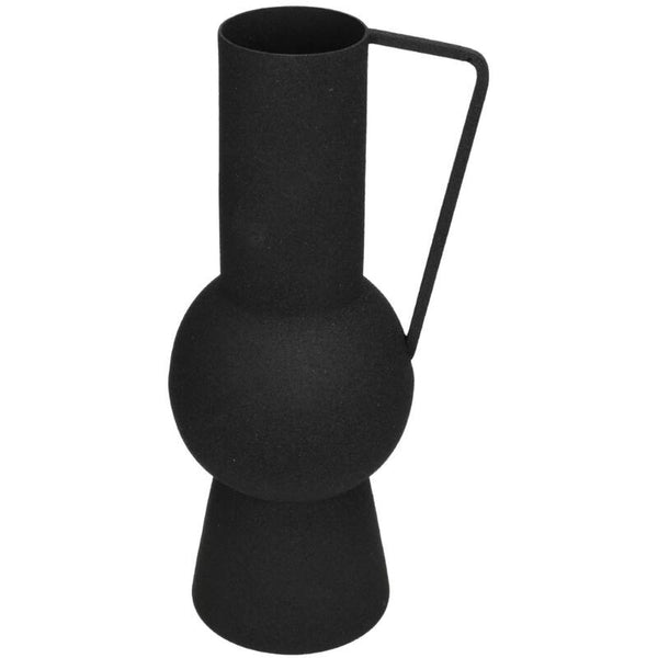 Maitri Vase Iron Black