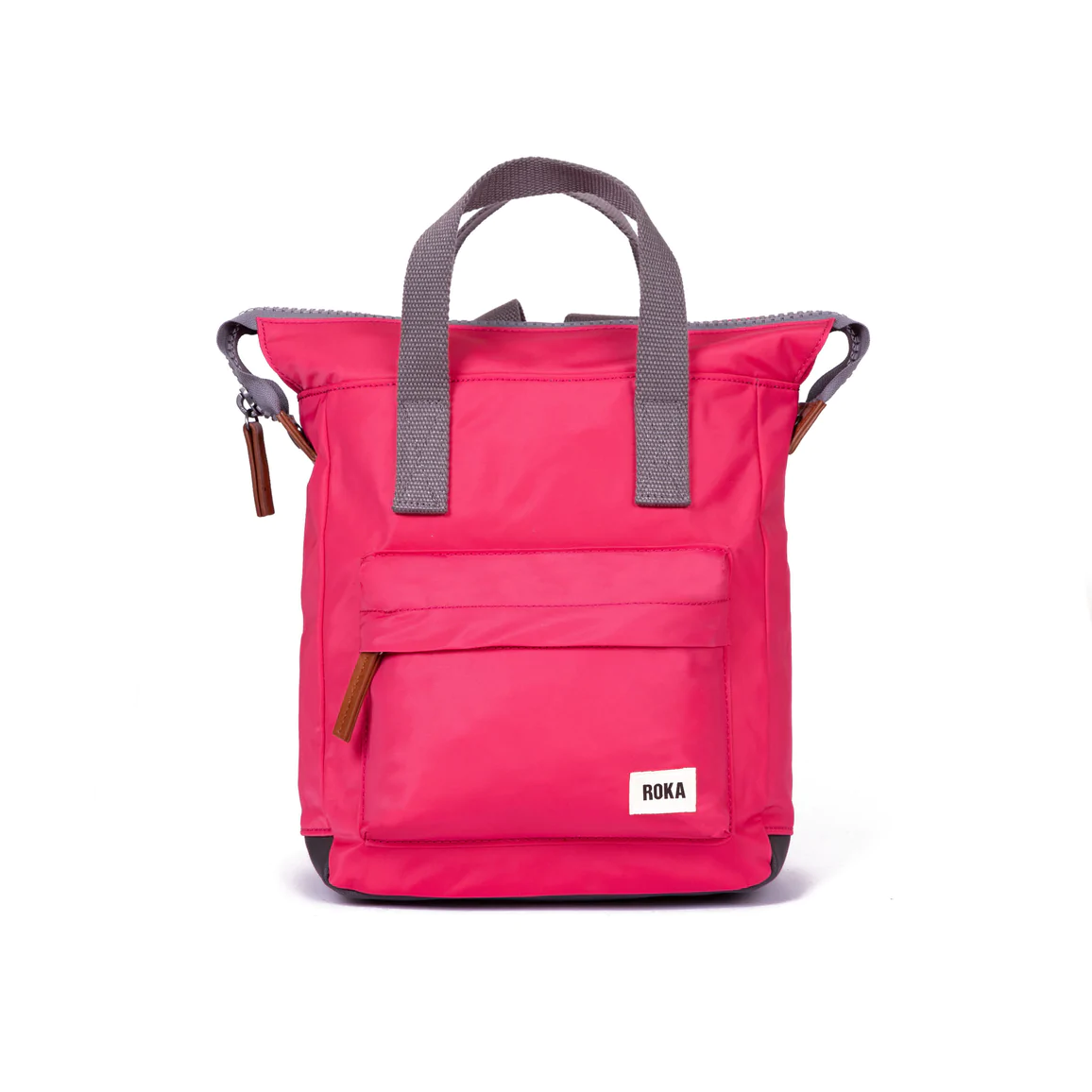ROKA Small Bantry B Sustainable Nylon Backpack Raspberry 