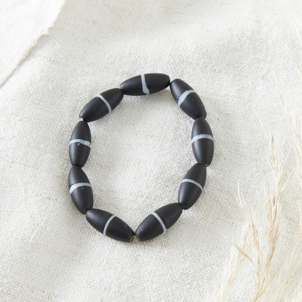 Jangali Monochrome Recycled Beaded Bracelet