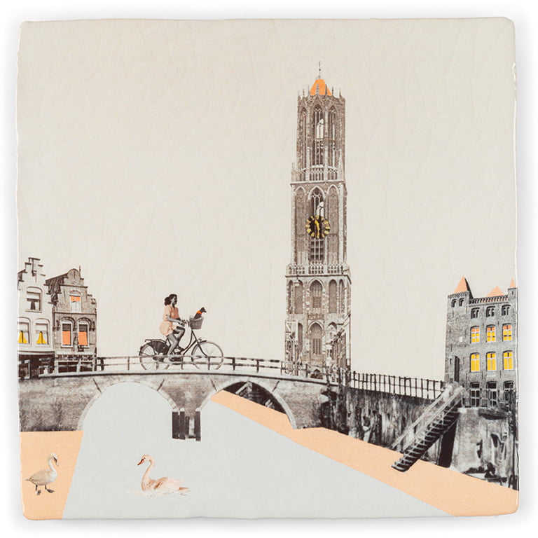 STORYTILES On The Utrecht Canals Medium Tile